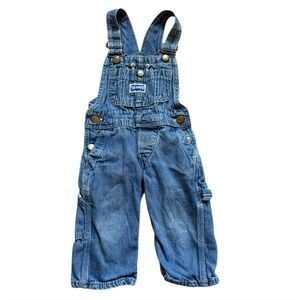 Baby Boys Vintage Big Smith Denim Jean Overalls Coverall -  12-24 mo